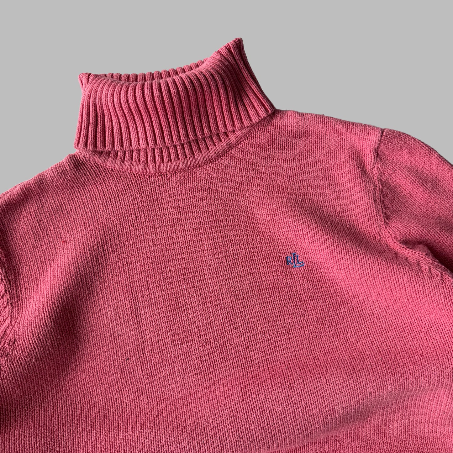 Ralph Lauren Turtle Neck Heavy Knit - Small