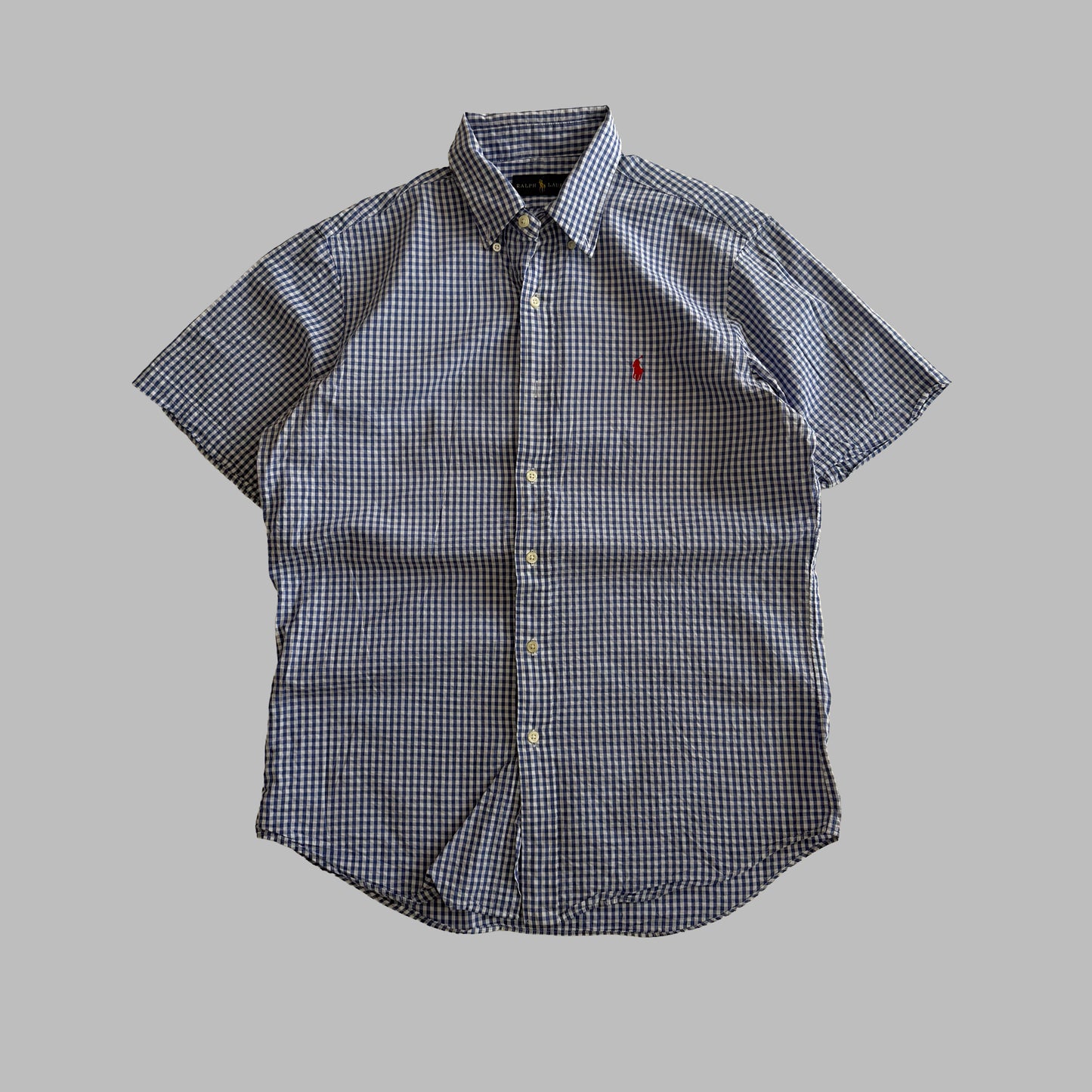 Polo Ralph Lauren Gingham Button Up Shirt - M
