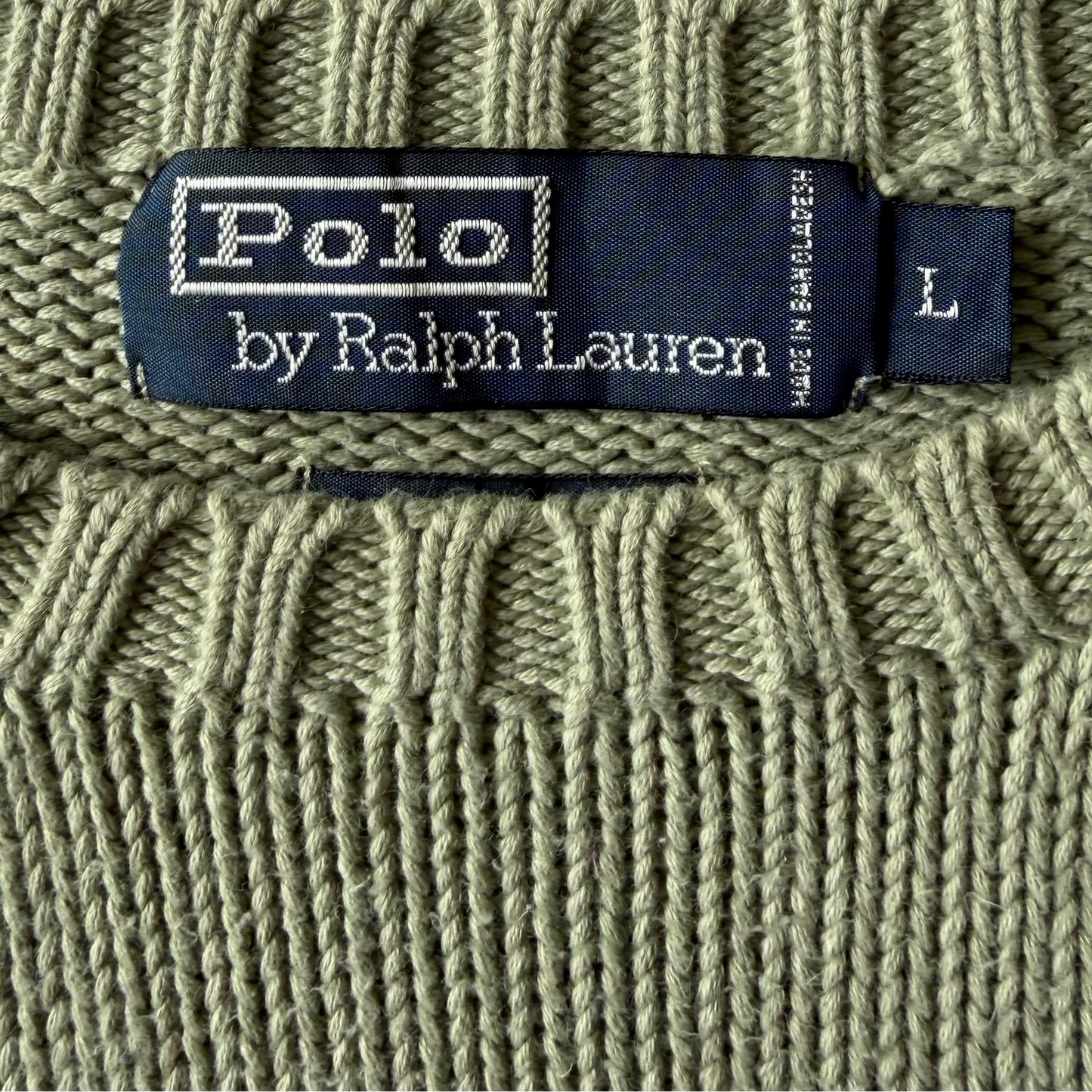 Ralph Lauren Heavy Knit - Large