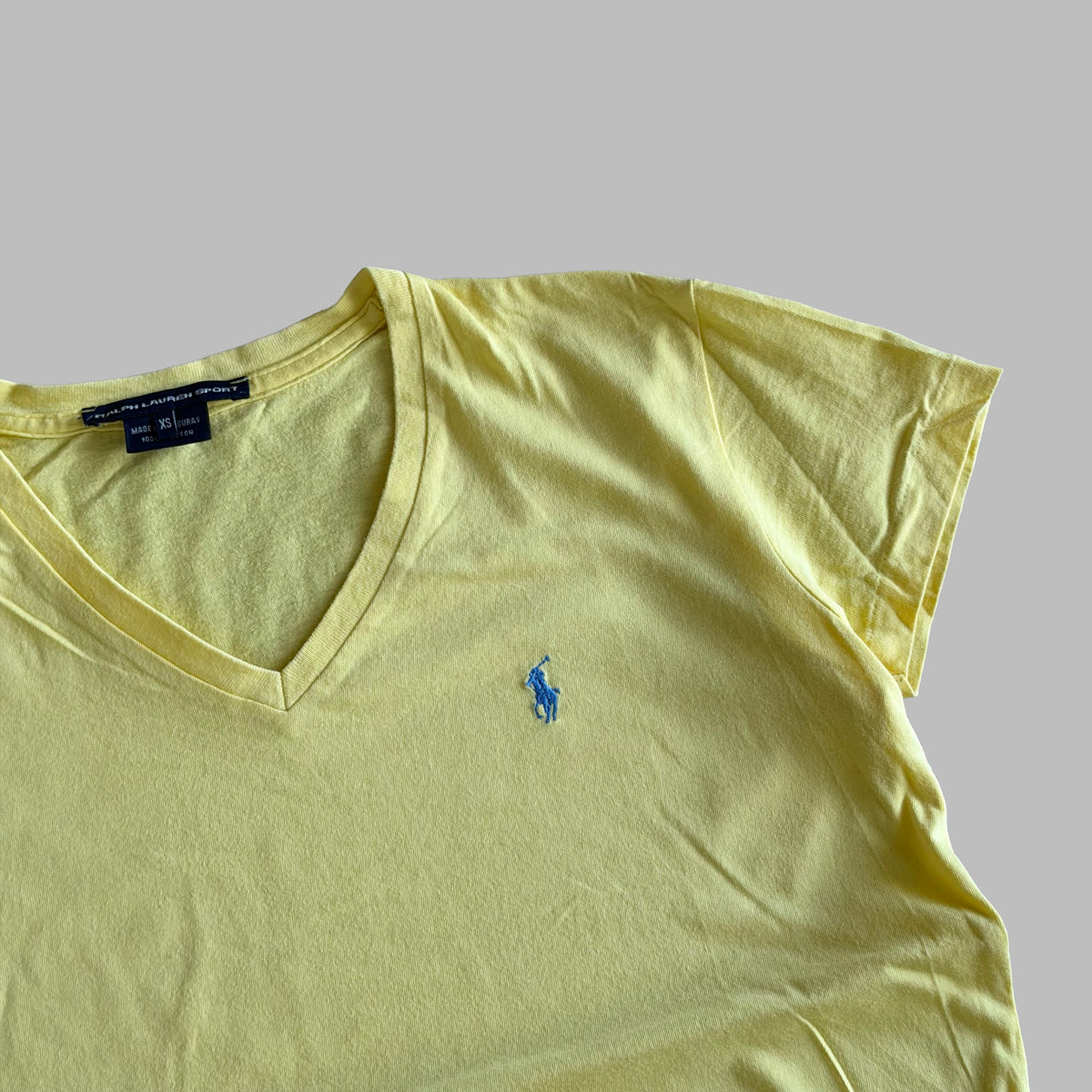 Y2K Ralph Lauren Sport V-Neck Top - S/M
