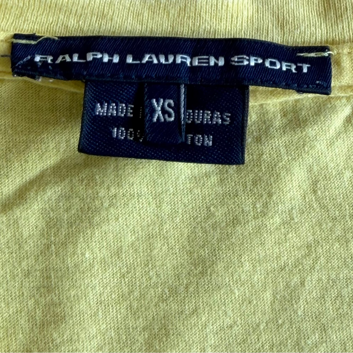 Y2K Ralph Lauren Sport V-Neck Top - S/M