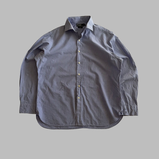 90s Polo Ralph Lauren Checkered Button Up Shirt - L