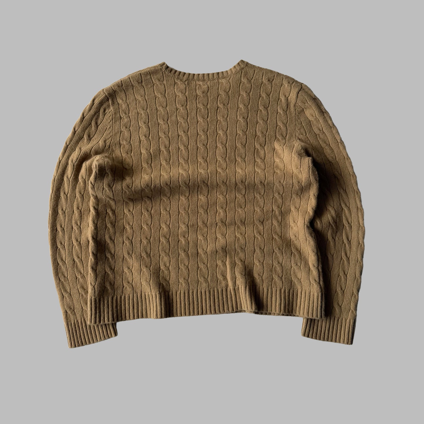 Ralph Lauren Cable Knit Heavy Knit - Large