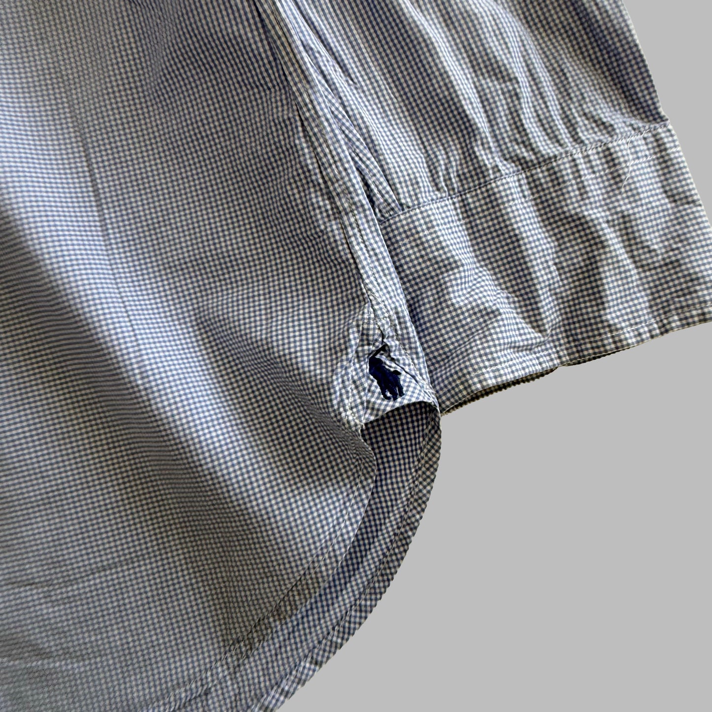 90s Polo Ralph Lauren Checkered Button Up Shirt - L