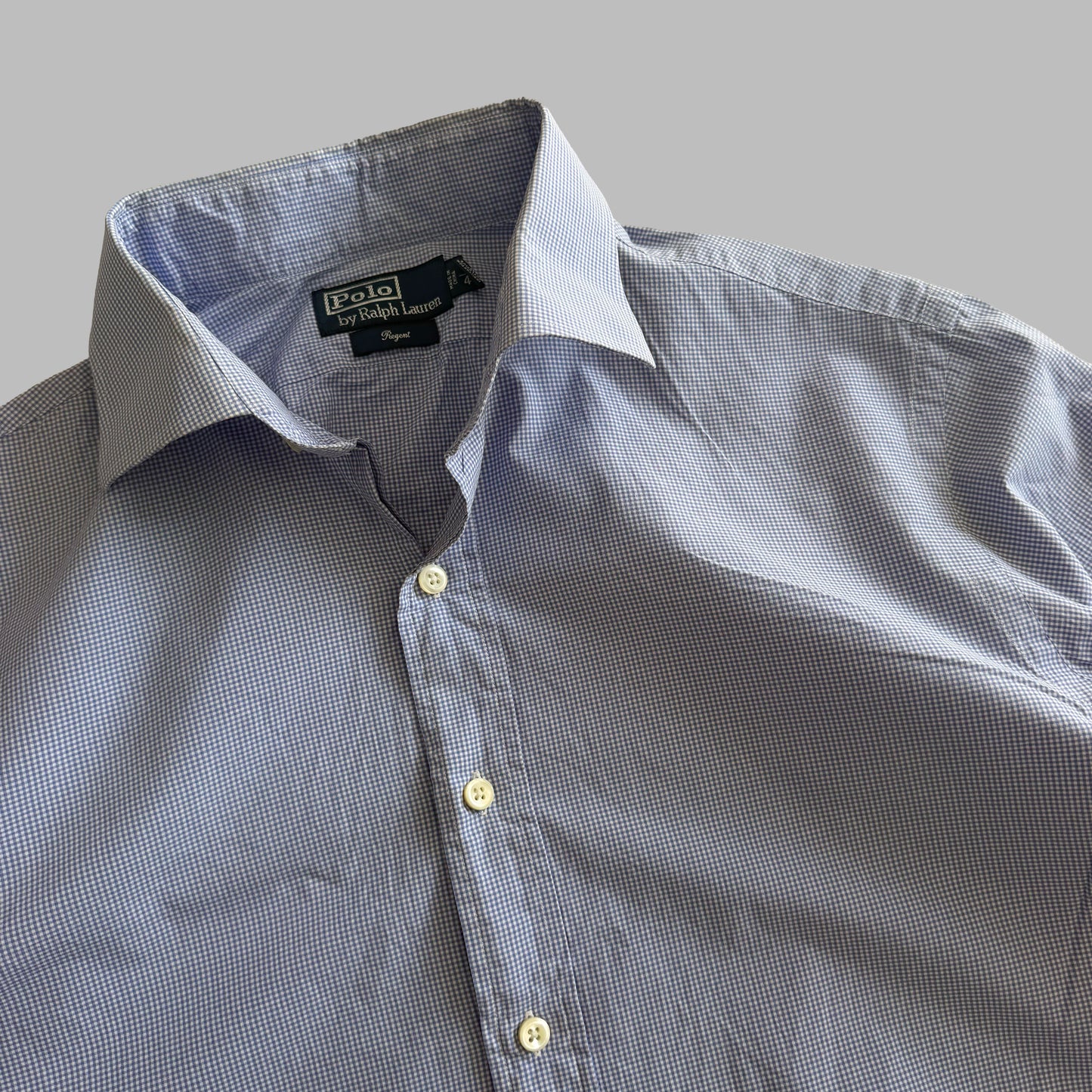 90s Polo Ralph Lauren Checkered Button Up Shirt - L