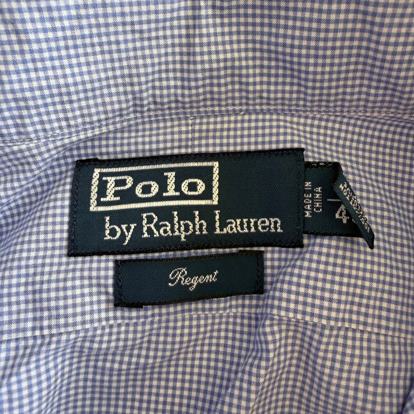 90s Polo Ralph Lauren Checkered Button Up Shirt - L
