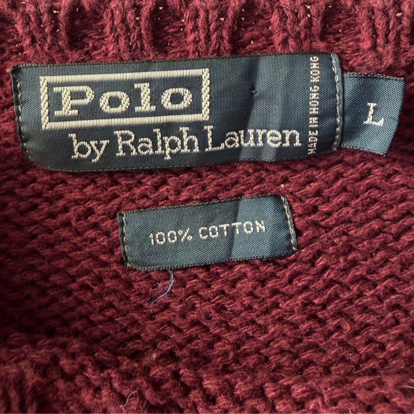 Ralph Lauren Heavy Knit - Large
