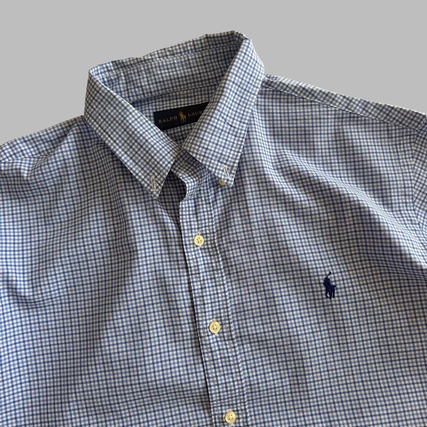 Polo Ralph Lauren Checkered Button Up Shirt - XL