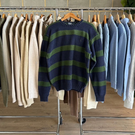 Ralph Lauren Striped Heavy Knit - Large