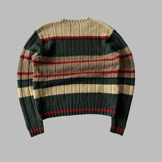 Ralph Lauren Striped Heavy Knit - XL
