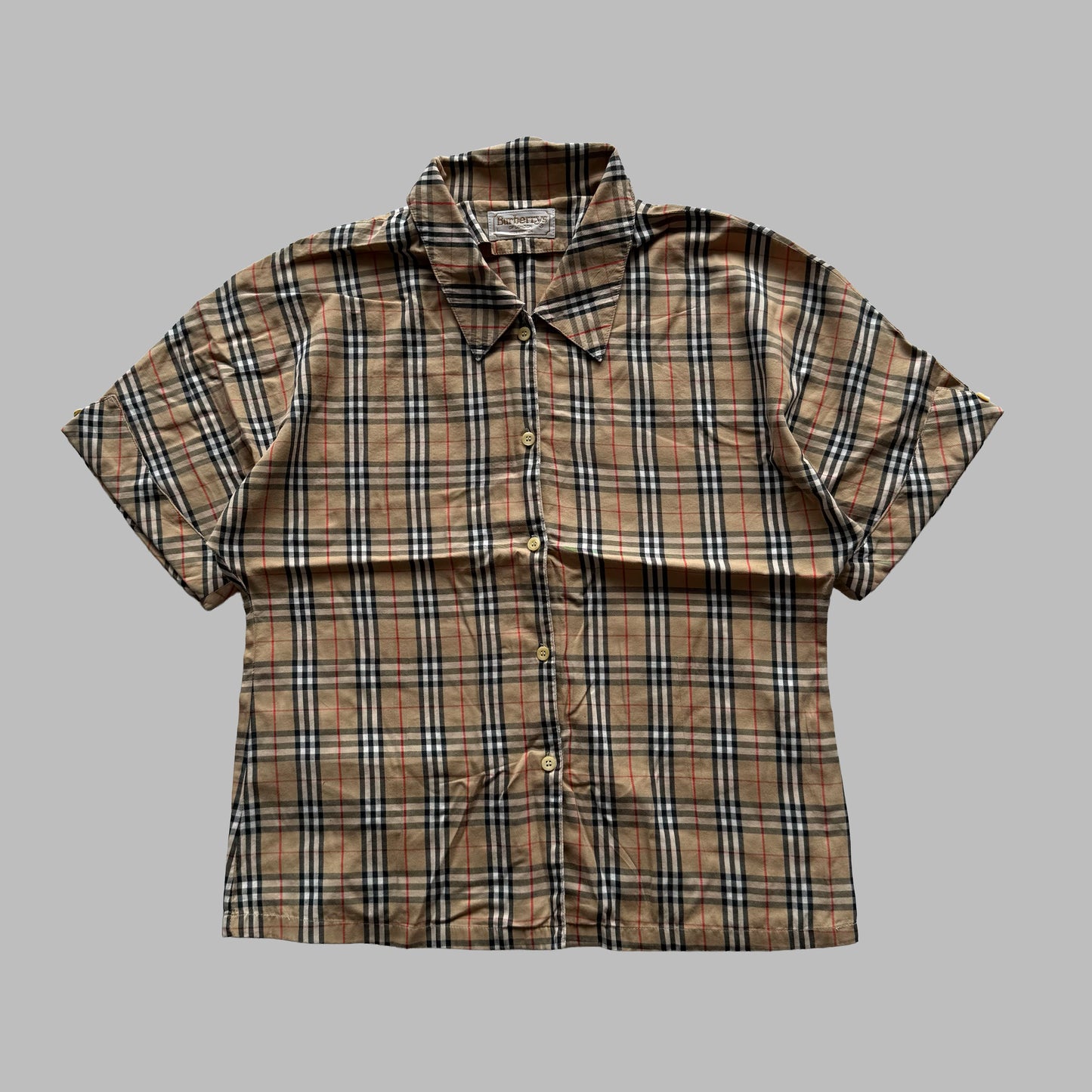 Burberry Polo Shirt - Large