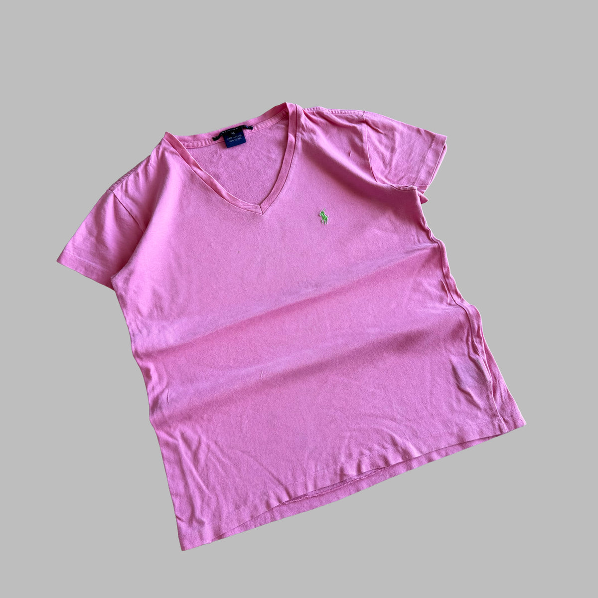 Y2K Ralph Lauren Sport V-Neck Top - S/M