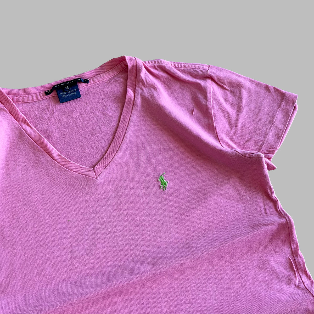 Y2K Ralph Lauren Sport V-Neck Top - S/M