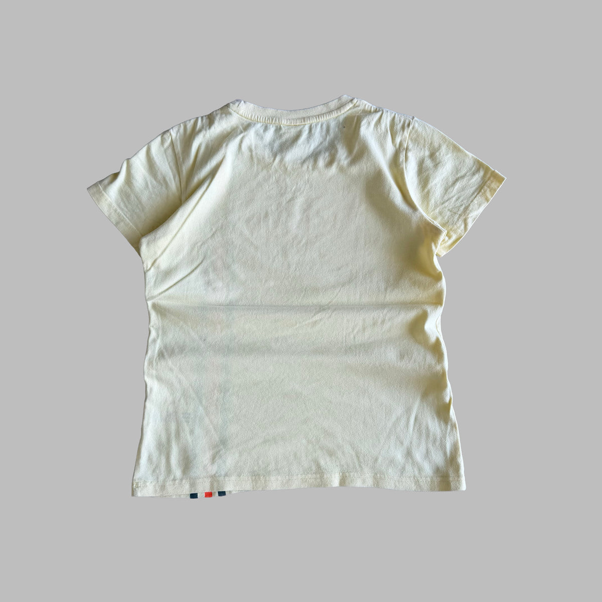 Y2K Adidas Spell Out Three Stripe Baby Tee - S