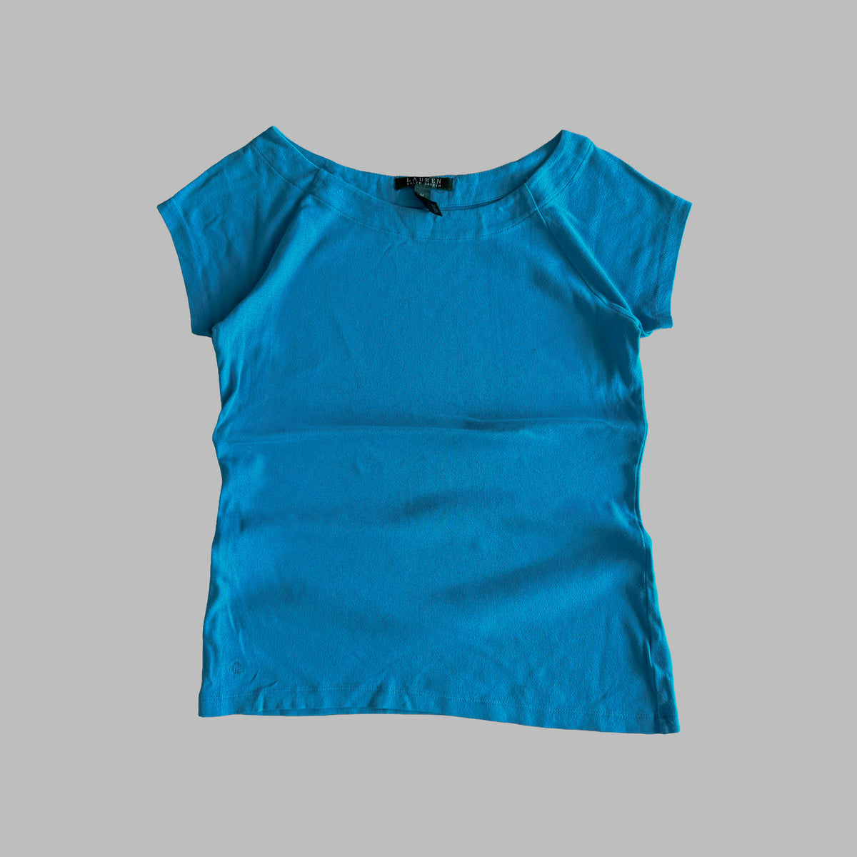 Y2K Ralph Lauren Scoop Neck Top - M/L