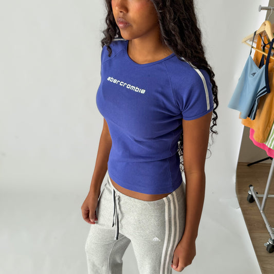 Y2K Abercrombie & Fitch Spell out Baby Tee - S/M
