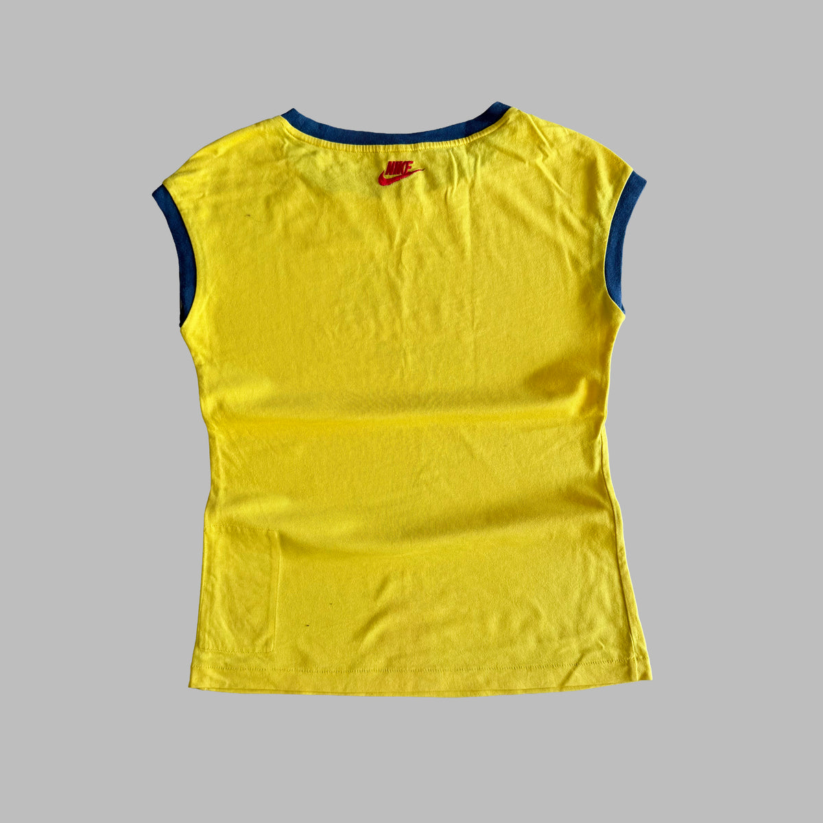 Y2K Nike Ringer Cap Sleeve Tee - M/L