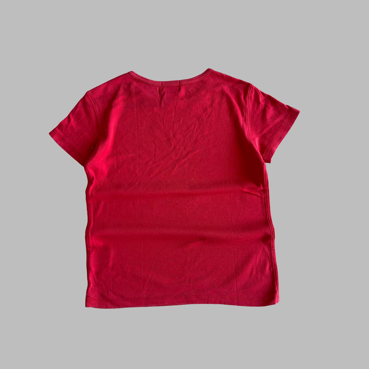 Y2K Ralph Lauren Polo Jeans Co Spell Out Baby Tee - S/M