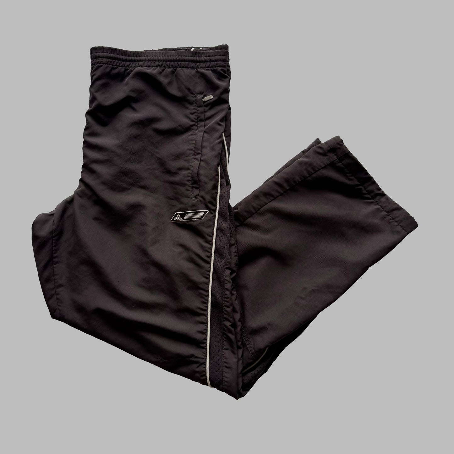 00s Adidas Baggy Track Pants - Small