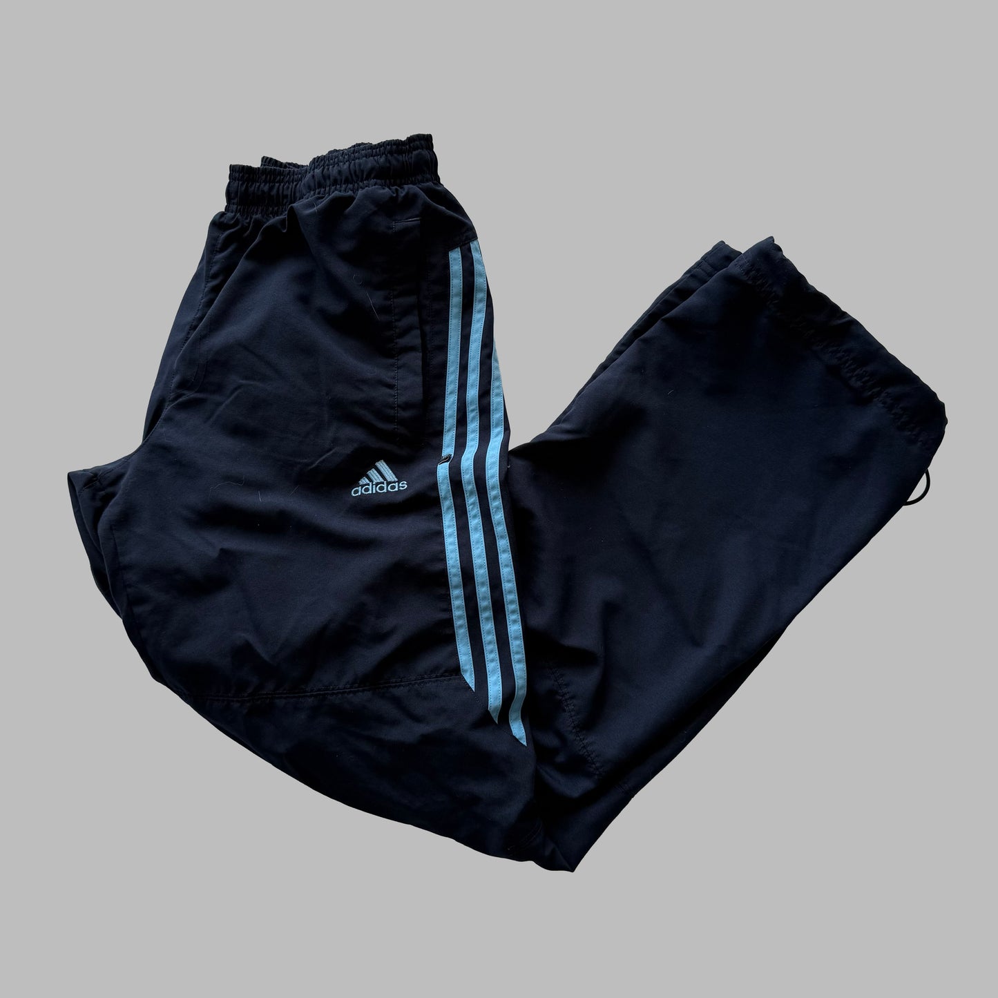 00s Adidas Baggy Track Pants - Small