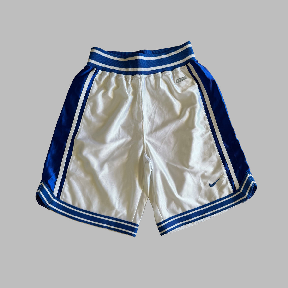 90s Nike Team Striped Basketball Shorts - S