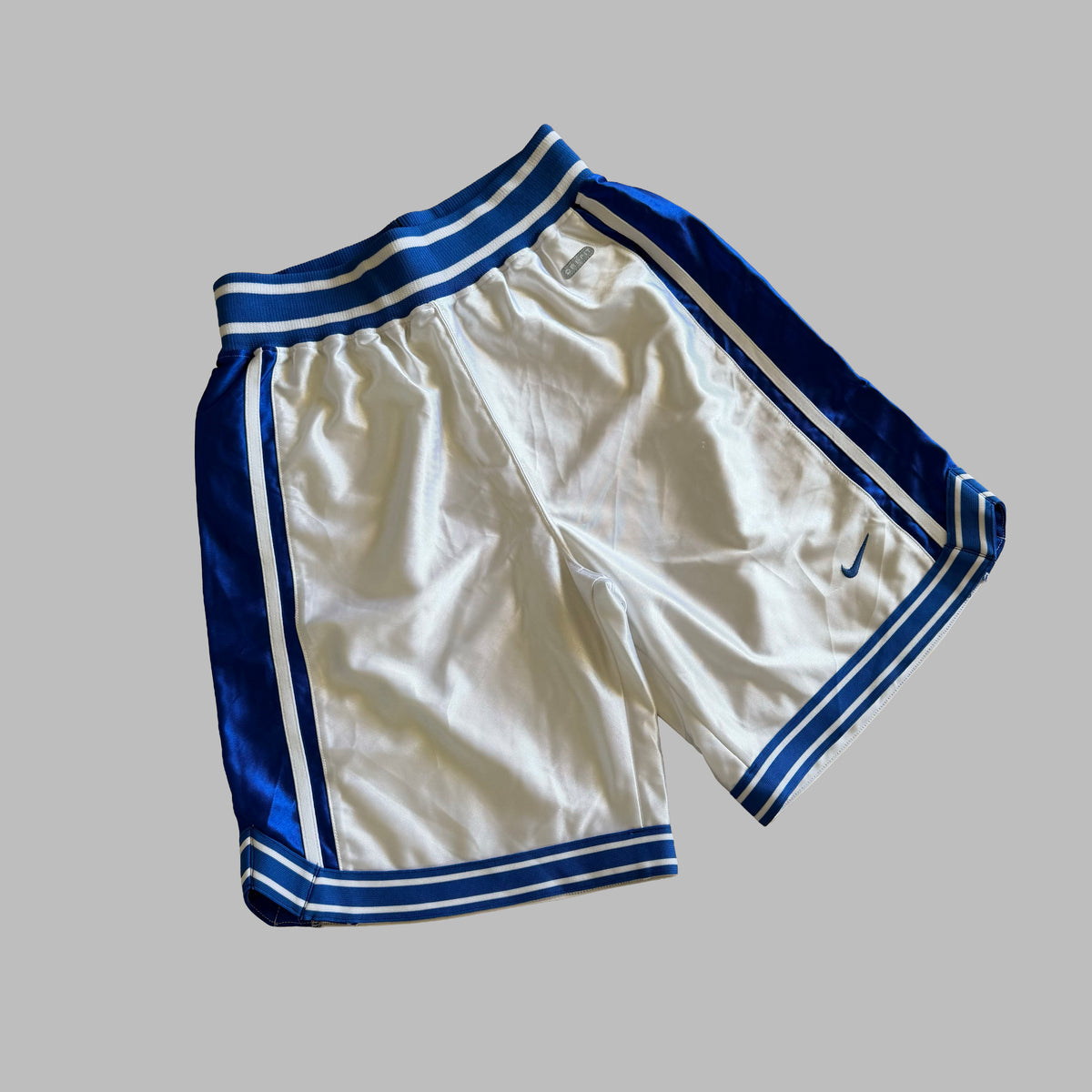 90s Nike Team Striped Basketball Shorts - S