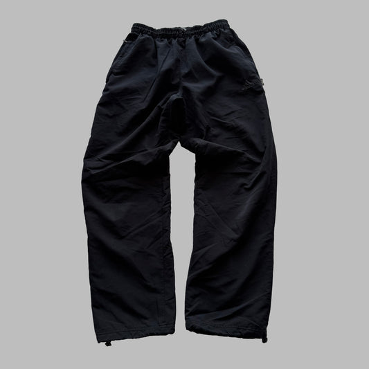 00s Adidas Wide Leg Track Pants - Medium