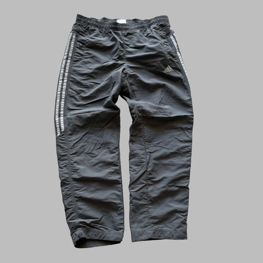 90s Adidas Baggy Track Pants - Medium
