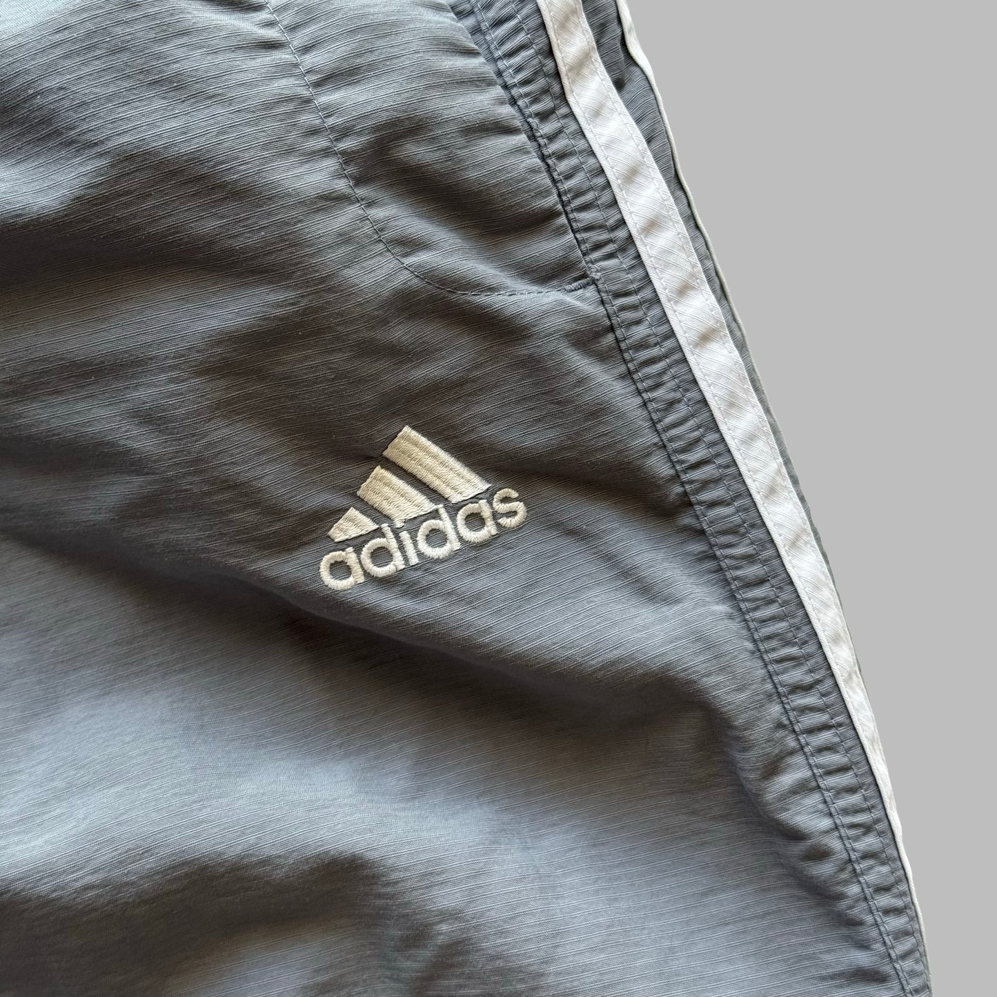 90s Adidas Baggy Track Pants - Medium