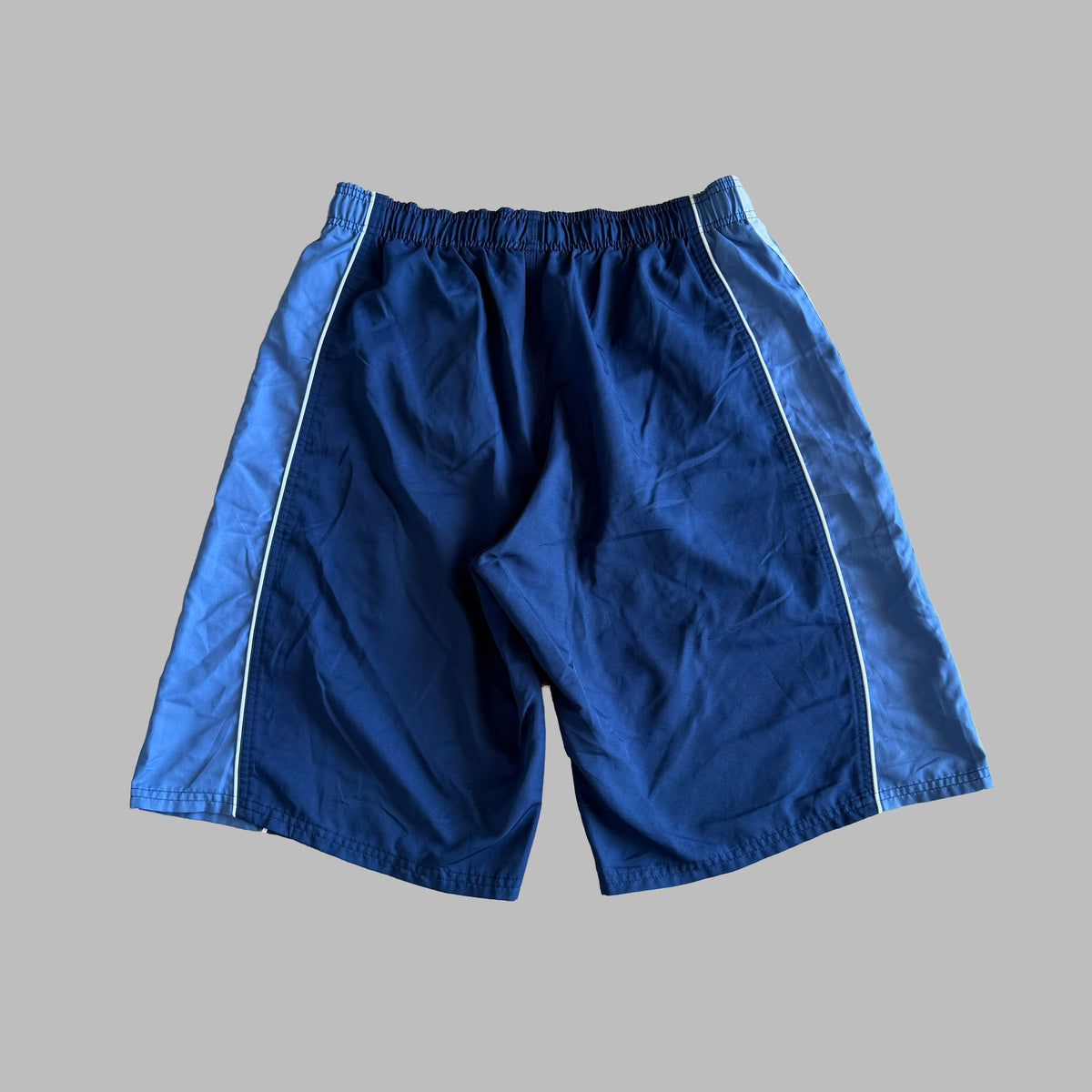 Y2K Nike Striped Baggy Shorts - M