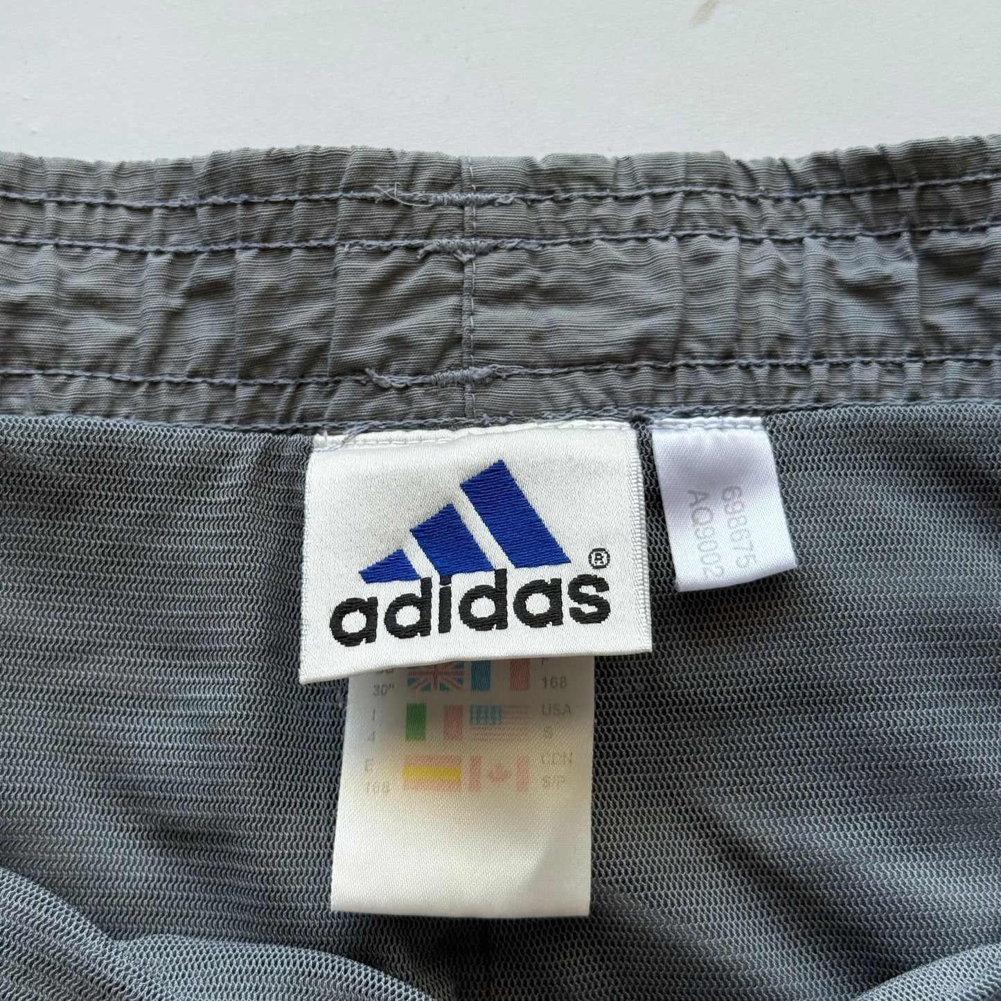 90s Adidas Baggy Track Pants - Medium