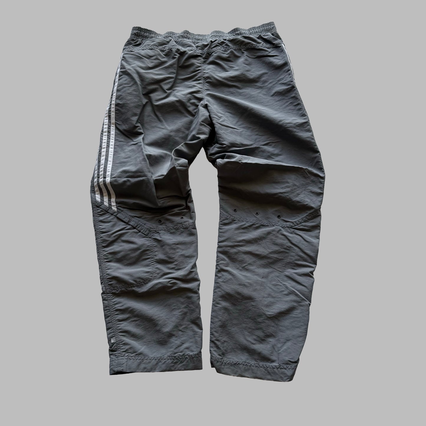 90s Adidas Baggy Track Pants - Medium