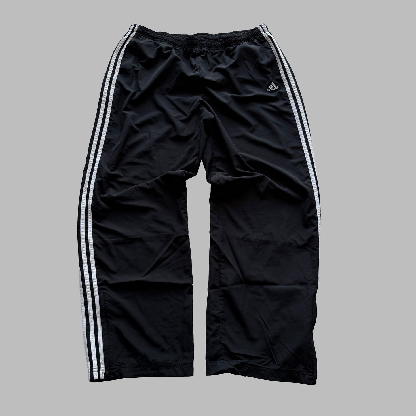 00s Adidas Wide Leg Track Pants - XL