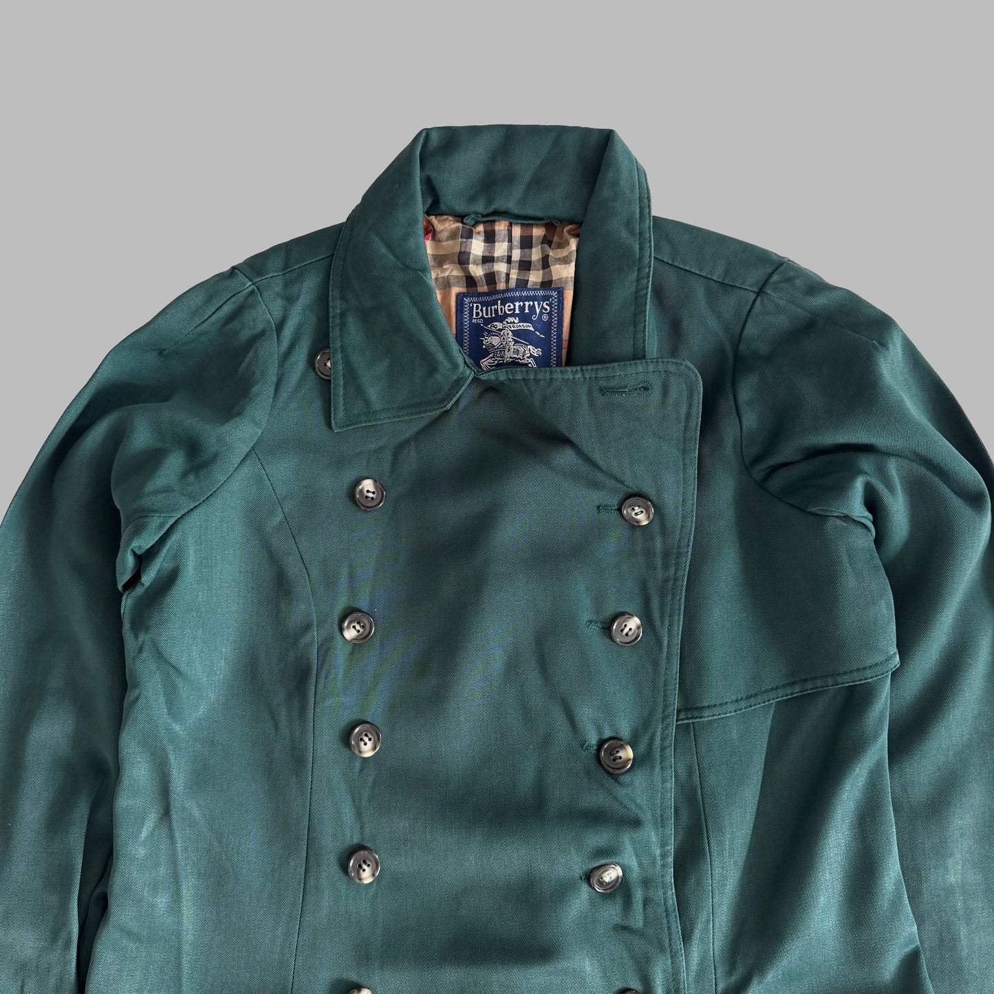 90s Burberry Double Breasted Trench Coat - XS