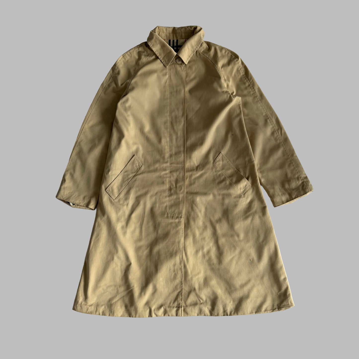 90s Burberry Trench Coat - M