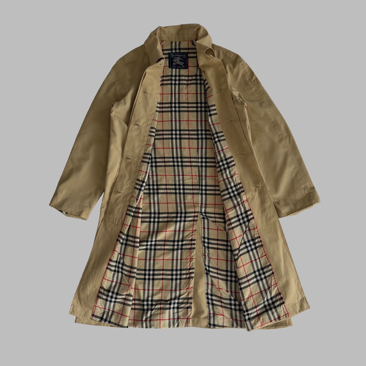 90s Burberry Trench Coat - M