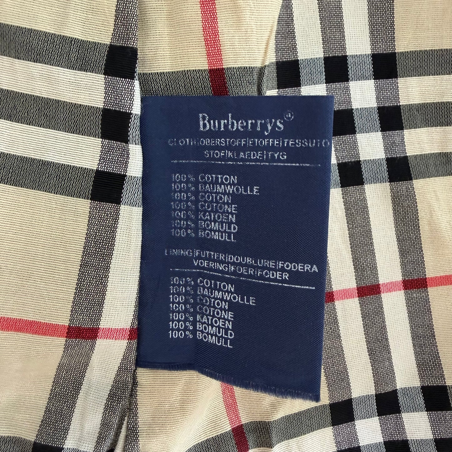 90s Burberry Trench Coat - M
