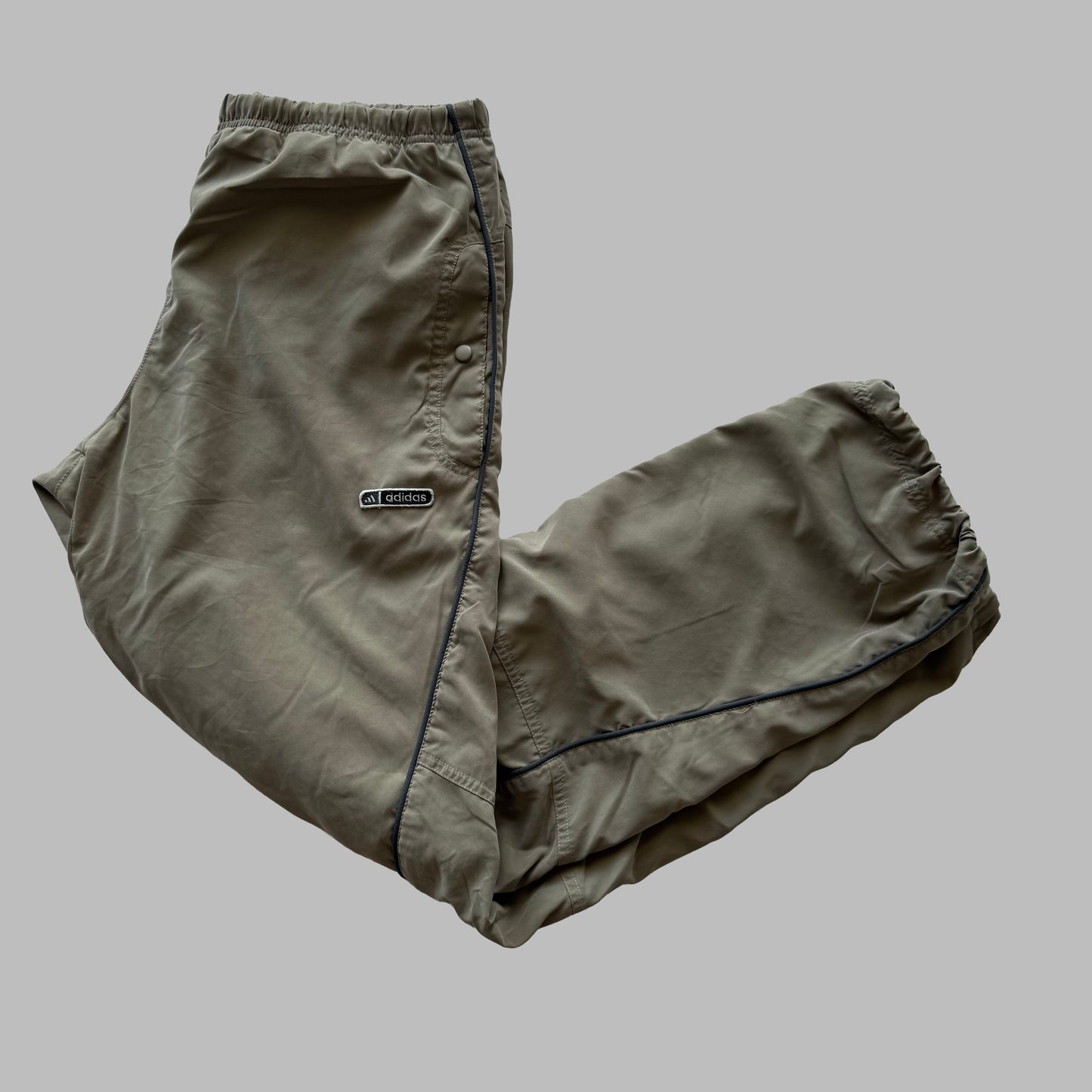 00s Adidas Baggy Track Pants - Small