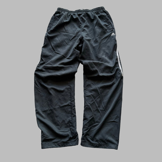 00s Adidas Wide Leg Track Pants - Large