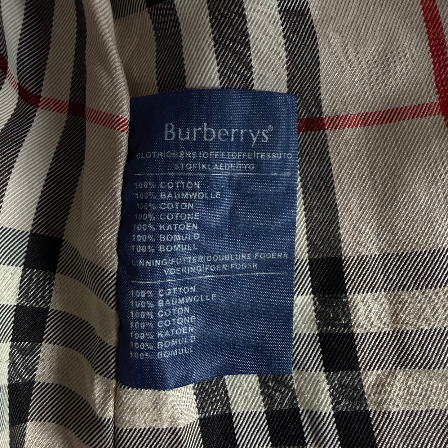 90s Burberry Trench Coat - M