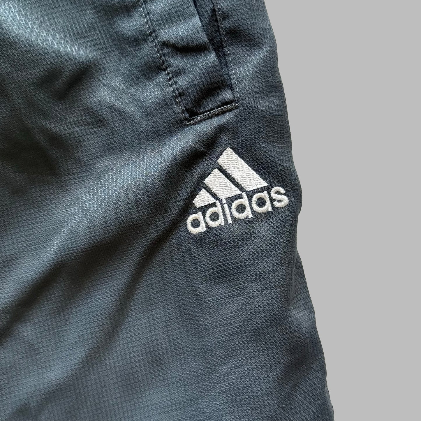 00s Adidas Wide Leg Track Pants - Large