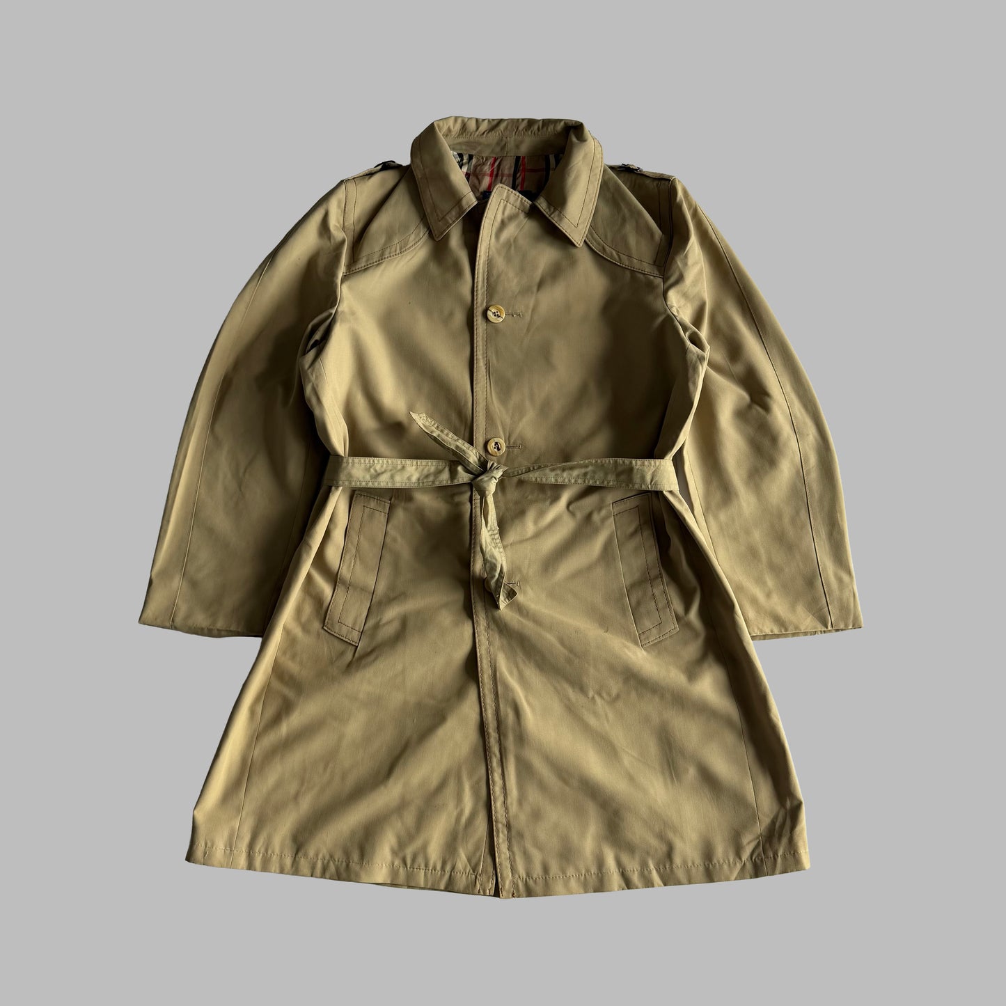 90s Burberry Trench Coat - M