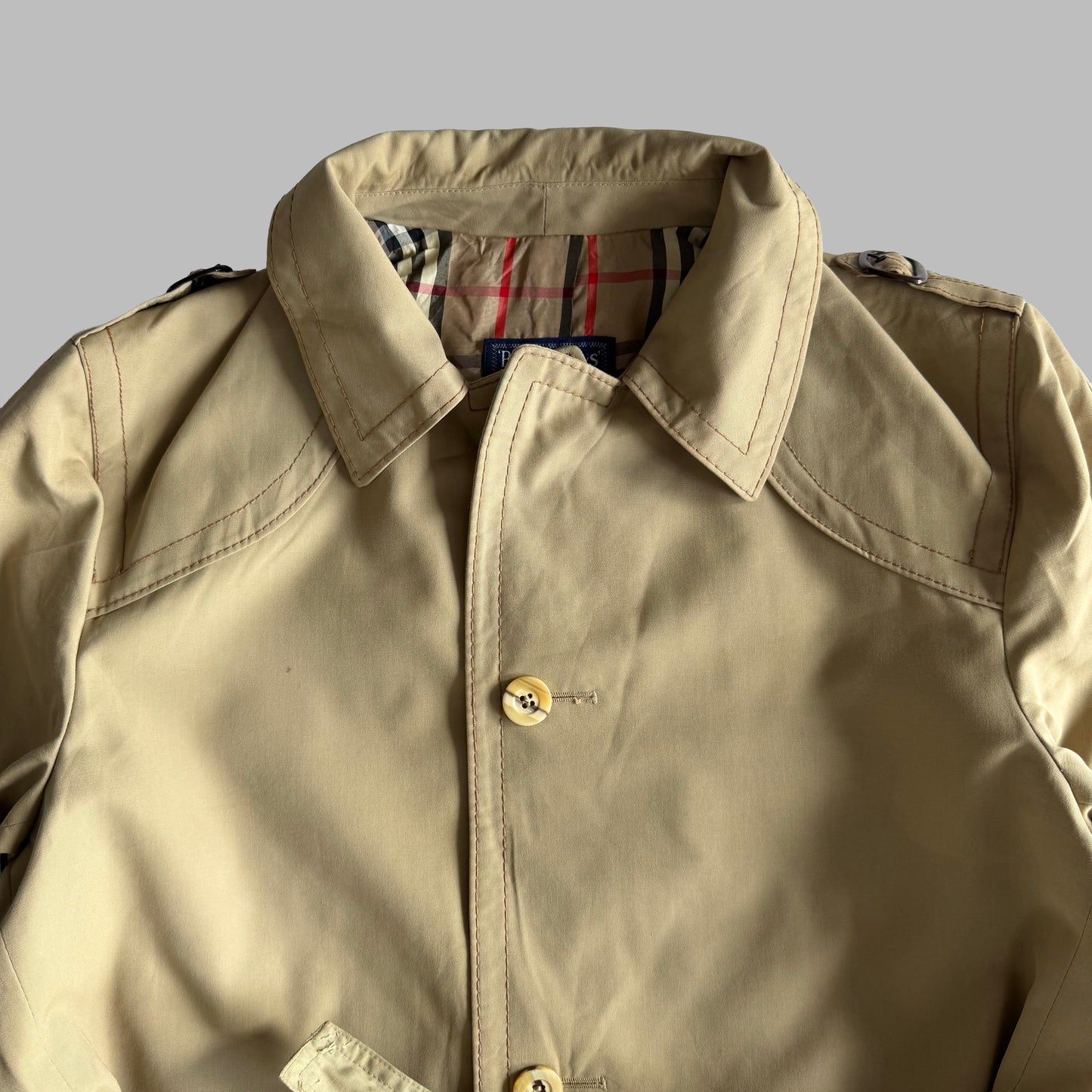 90s Burberry Trench Coat - M