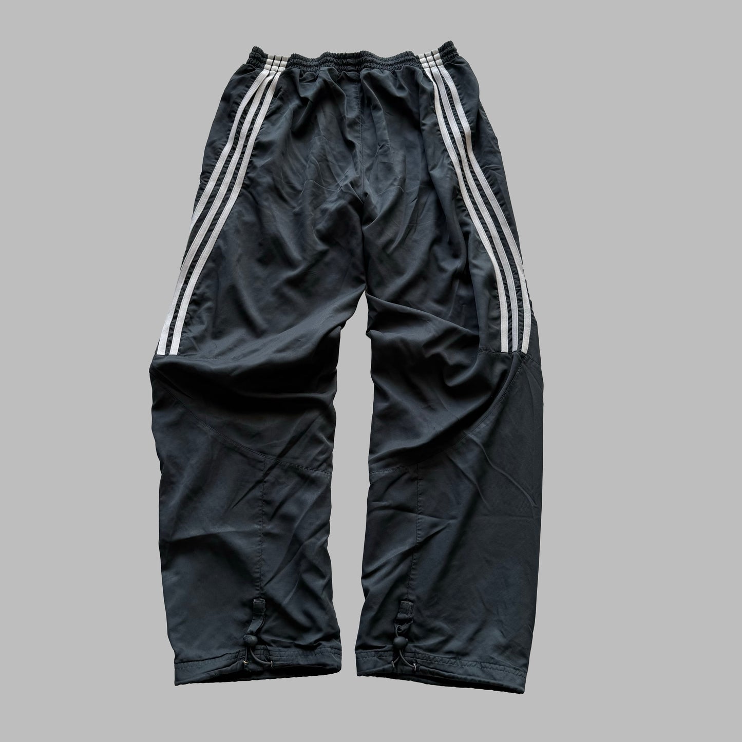 00s Adidas Wide Leg Track Pants - Large