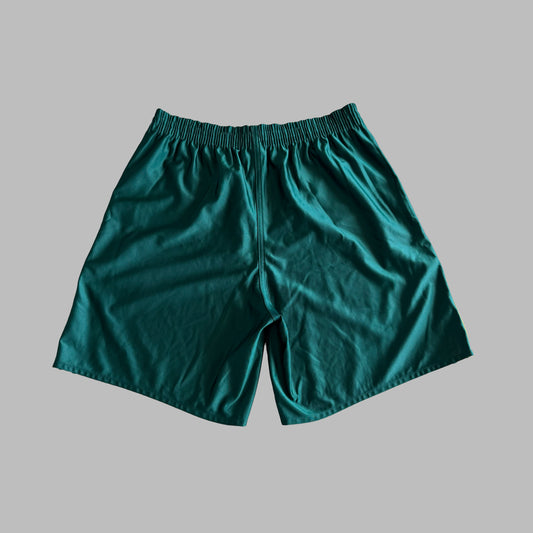 Y2K Adidas Three Stripe Basketball Shorts - M