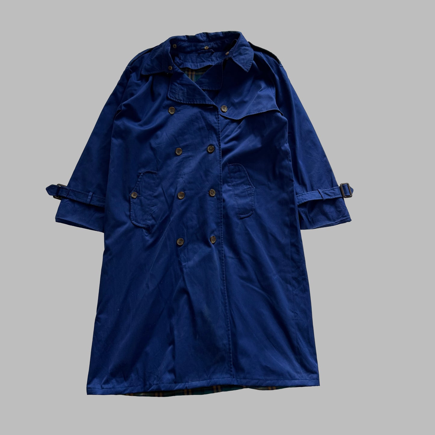 90s Burberry Double Breasted Trench Coat - L
