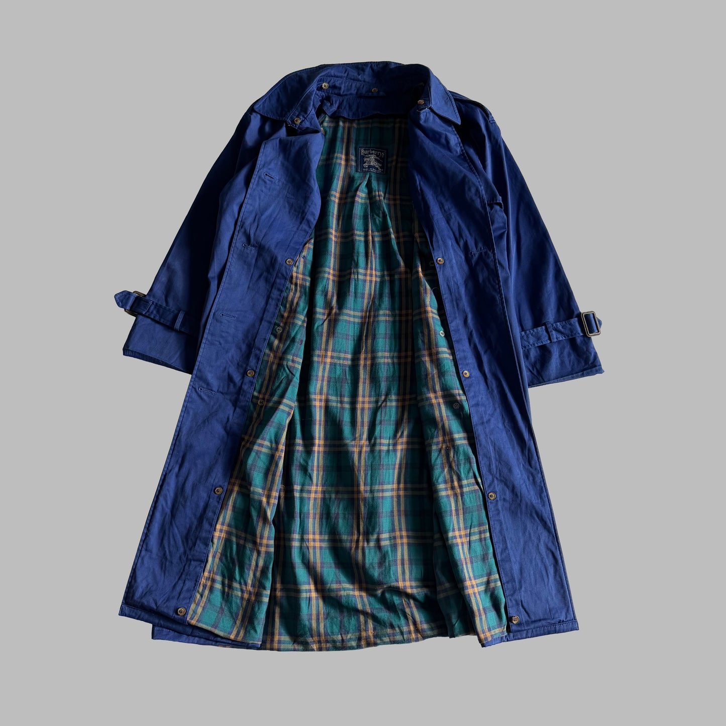 90s Burberry Double Breasted Trench Coat - L