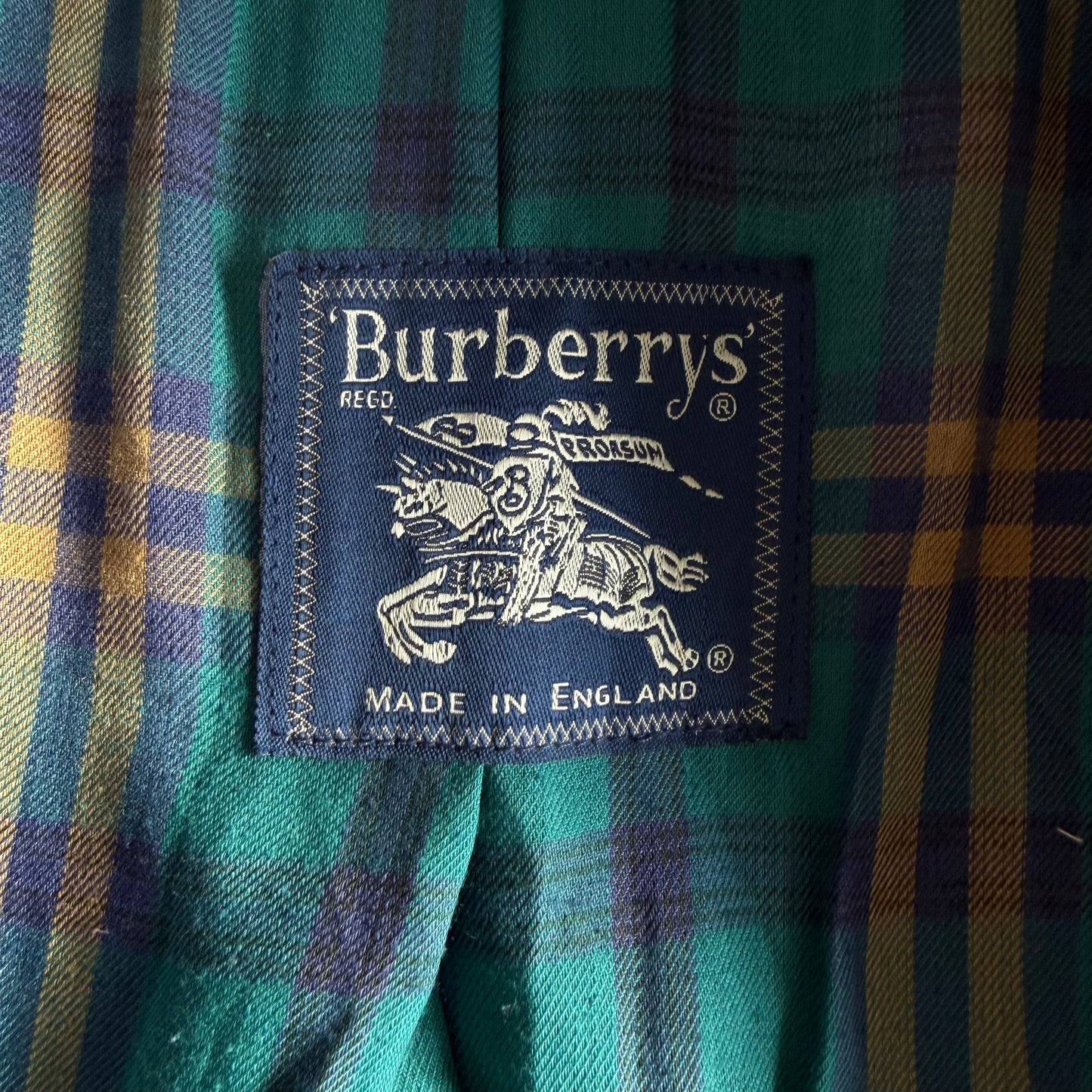 90s Burberry Double Breasted Trench Coat - L