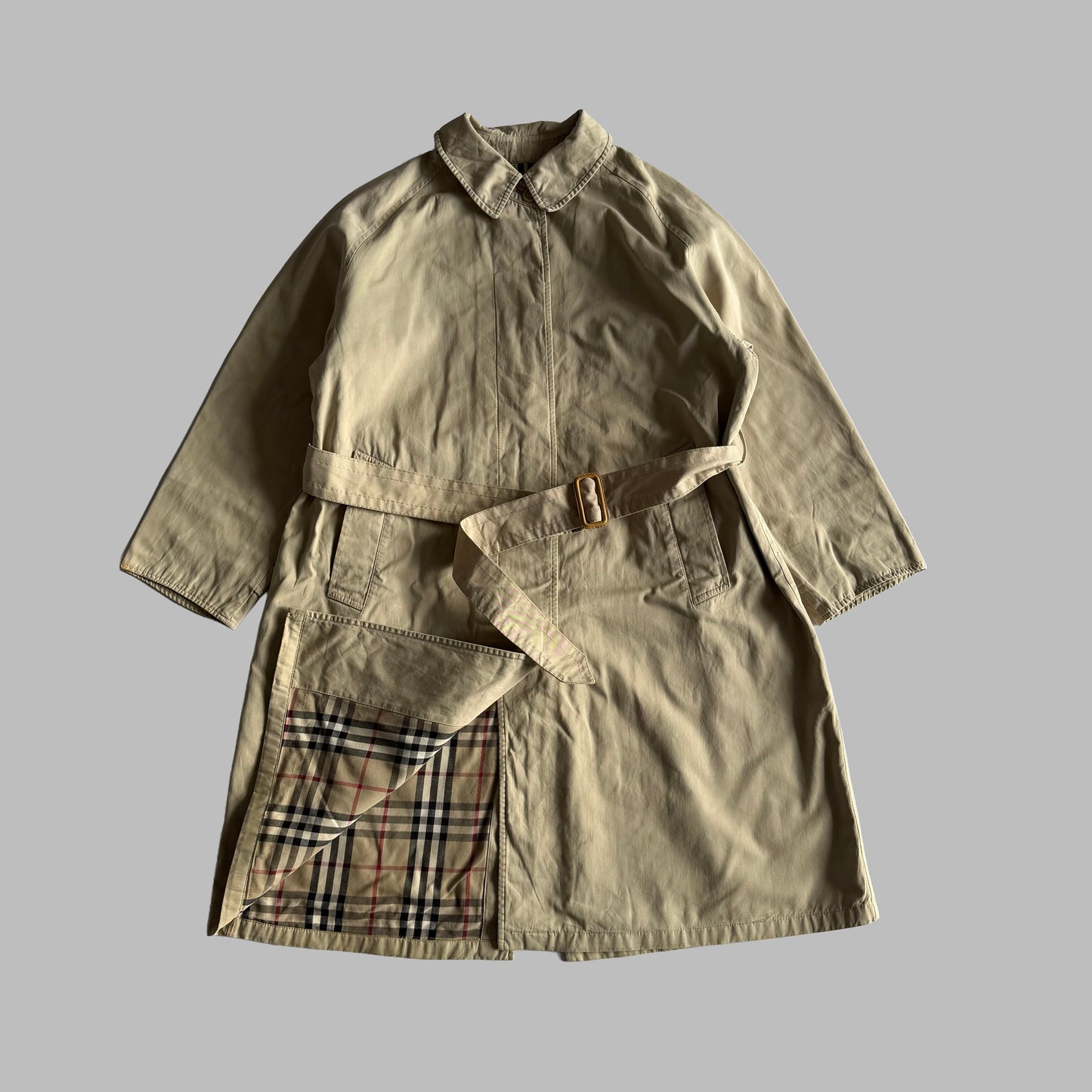 90s Burberry  Trench Coat - S
