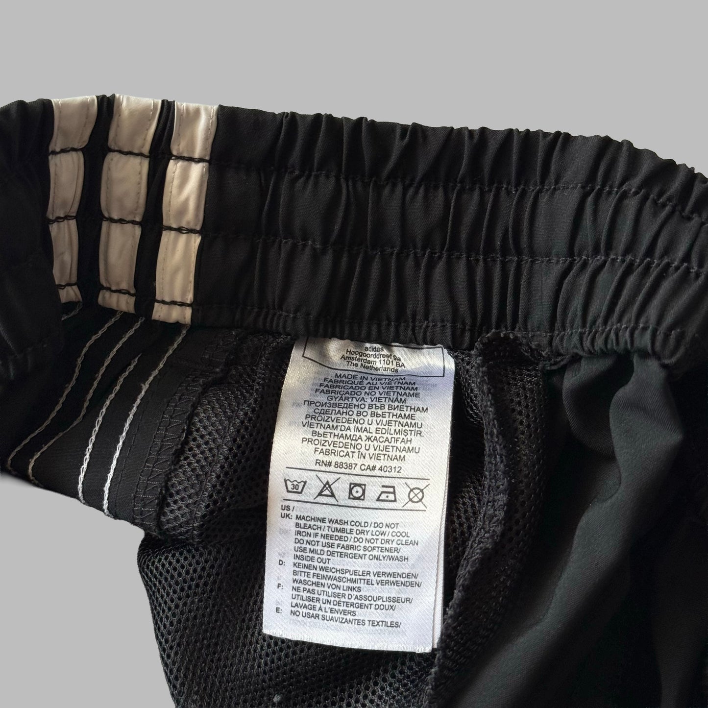 00s Adidas Baggy Track Pants - Medium